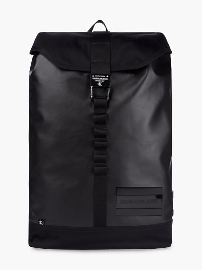 Calvin Klein Táskák & Kiegészítők HU923249 | Calvin Klein Flap Férfi Hátizsák Fekete
